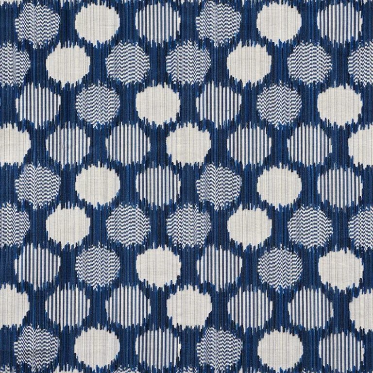 Schumacher 73921 Cirque Velvet Lapis fabric swatch