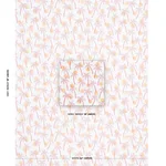 Schumacher 181010 Clarabella Palm Indoor/Outdoor Citrus fabric swatch