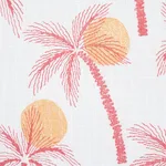 Schumacher 181010 Clarabella Palm Indoor/Outdoor Citrus fabric swatch