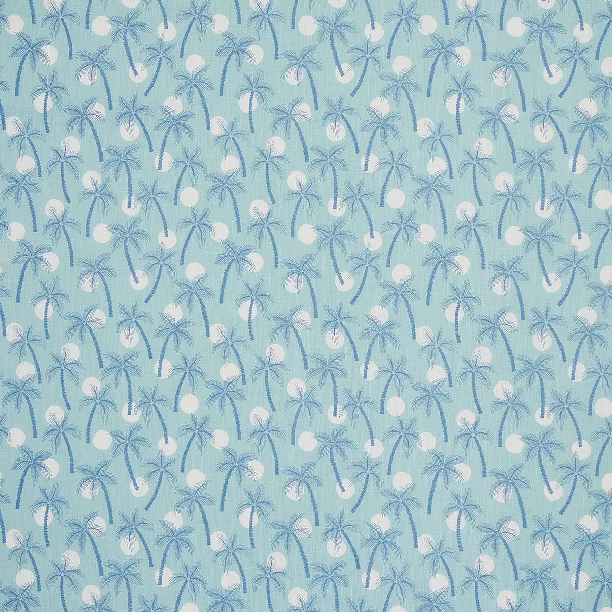 Schumacher 181012 Clarabella Palm Indoor/Outdoor Pool fabric swatch