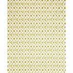 Schumacher 65741 Claremont Embroidery Chartreuse fabric swatch