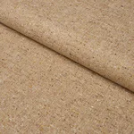 Schumacher 87312 Clarke Donegal Wool Blend Beige fabric swatch