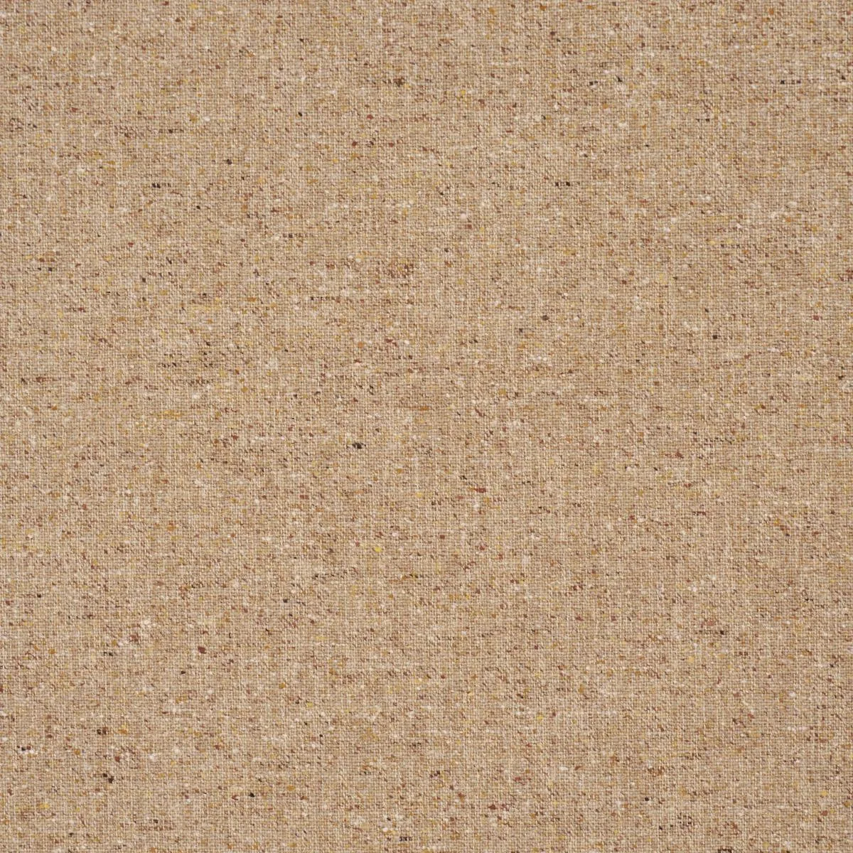 Schumacher 87312 Clarke Donegal Wool Blend Beige fabric swatch
