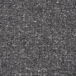 Schumacher 87314 Clarke Donegal Wool Blend Dark Grey fabric swatch