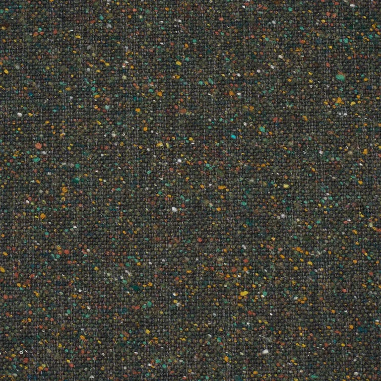 Schumacher 87317 Clarke Donegal Wool Blend Green fabric swatch