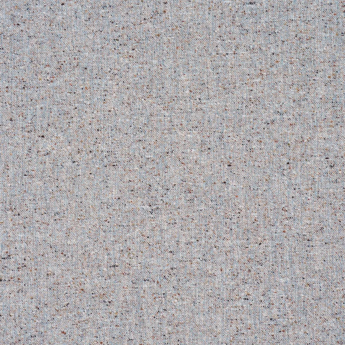 Schumacher 87315 Clarke Donegal Wool Blend Light Blue fabric swatch