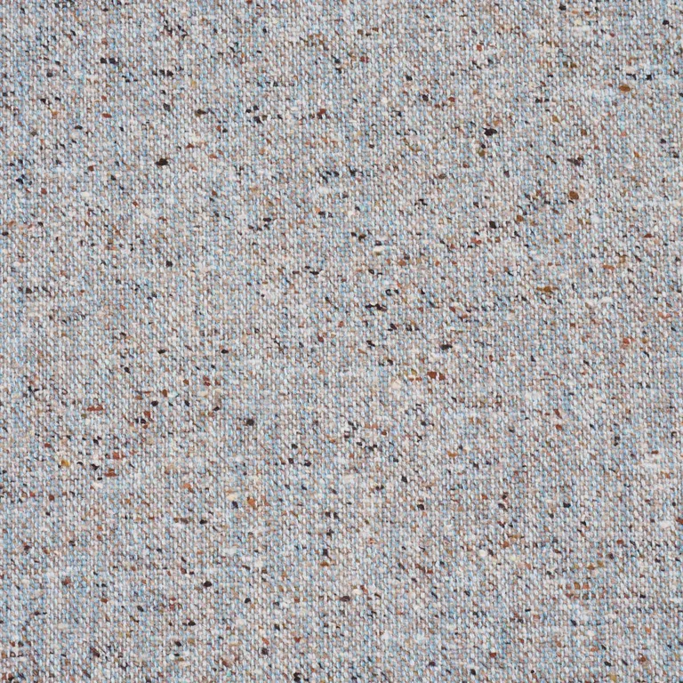 Schumacher 87315 Clarke Donegal Wool Blend Light Blue fabric swatch