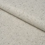 Schumacher 87310 Clarke Donegal Wool Blend Light Grey fabric swatch