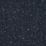 Schumacher 87316 Clarke Donegal Wool Blend Navy fabric swatch