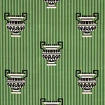 Schumacher 82140 Clermont éPinglé Green fabric swatch