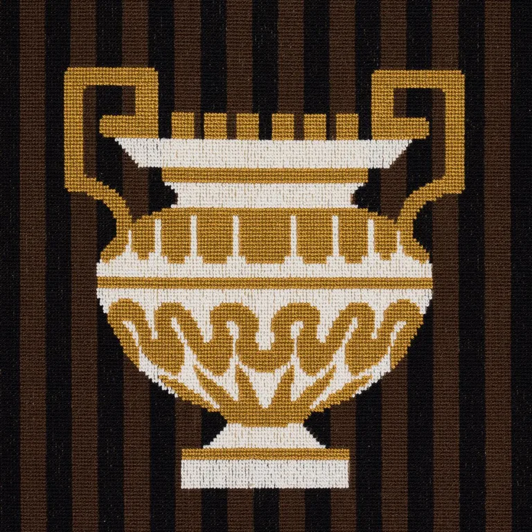 Schumacher 82141 Clermont éPinglé Java fabric swatch
