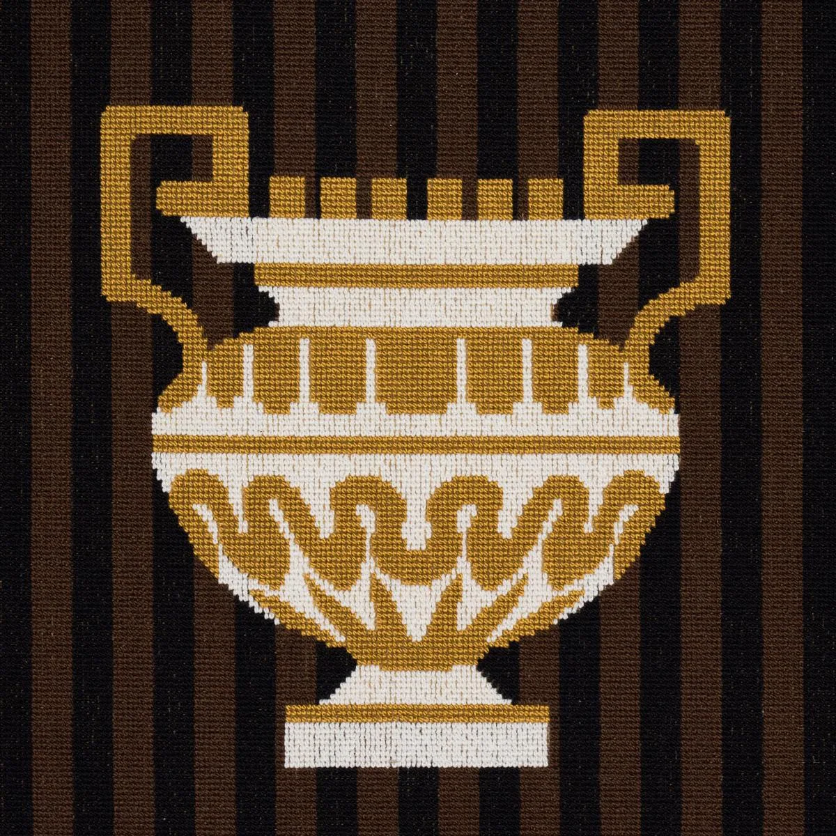 Schumacher 82141 Clermont éPinglé Java fabric swatch