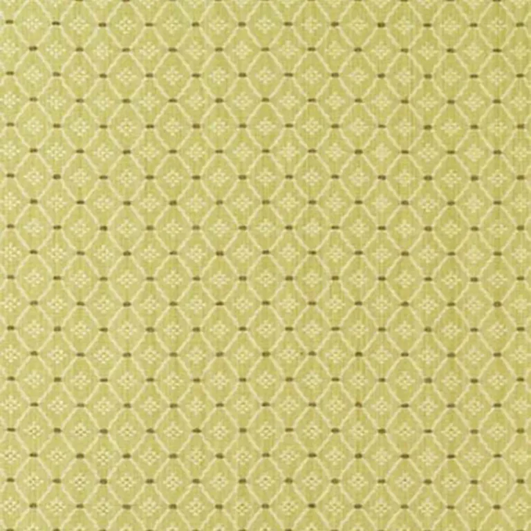 Schumacher 63522 Clifton Cotton Strie Pear fabric swatch