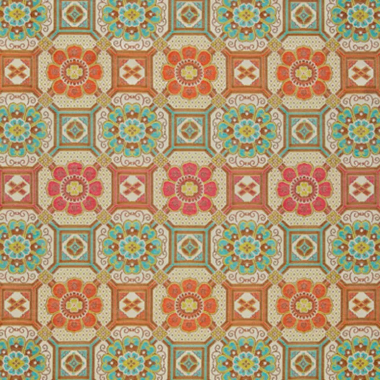 Schumacher 64440 Cloisonne Weave Jewel fabric swatch