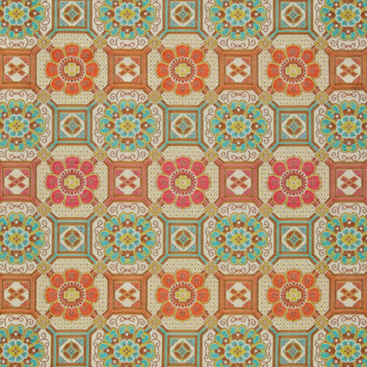 Schumacher 64440 Cloisonne Weave Jewel fabric swatch