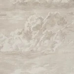 Schumacher 177000 Cloud Toile Champagne fabric swatch