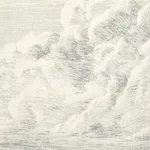Schumacher 177001 Cloud Toile Delft fabric swatch