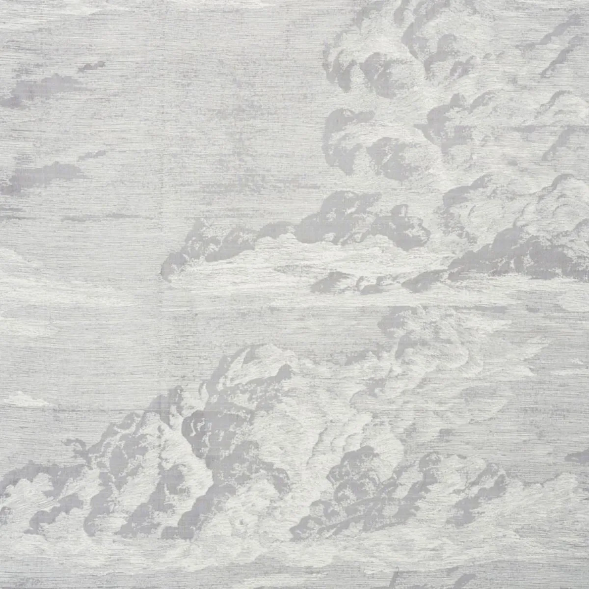 Schumacher 177002 Cloud Toile Fog fabric swatch