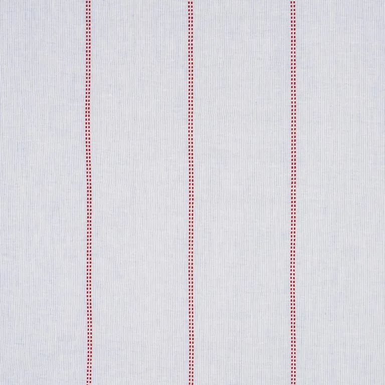 Schumacher 85970 Clyde Sheer Americana fabric swatch