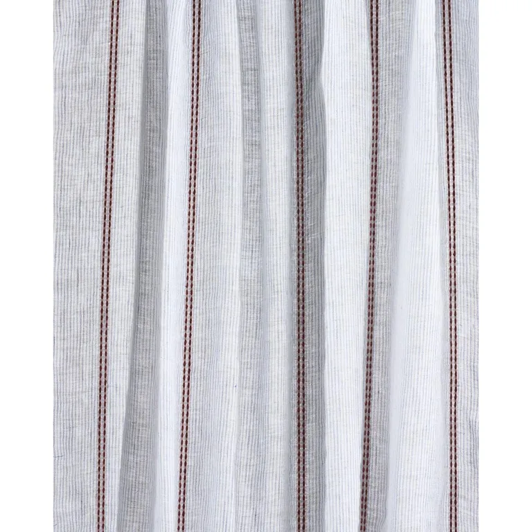 Schumacher 85970 Clyde Sheer Americana fabric swatch