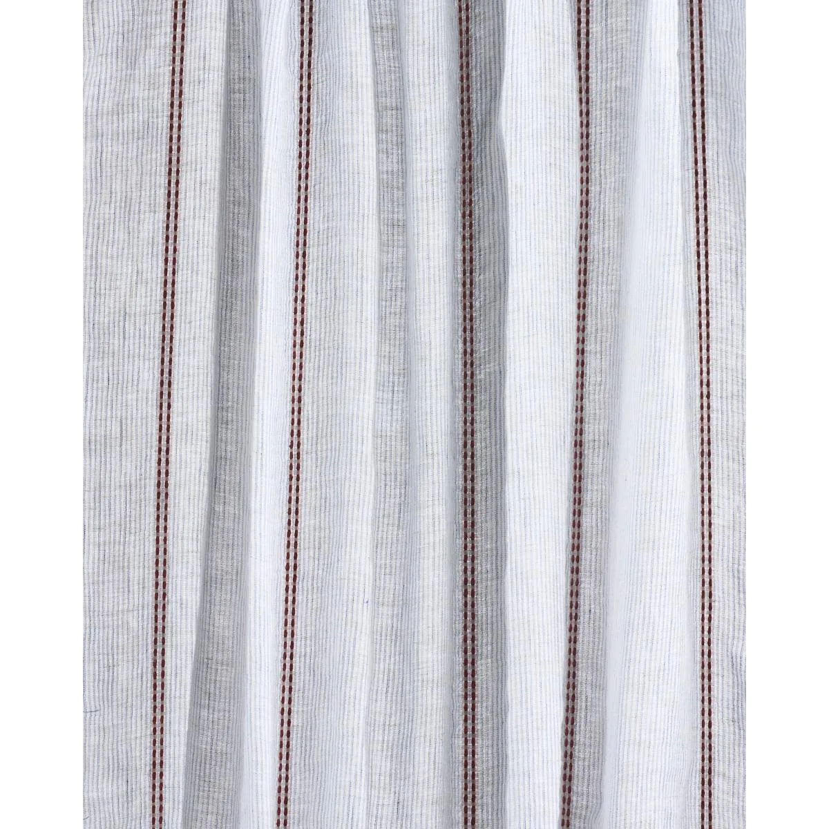 Schumacher 85970 Clyde Sheer Americana fabric swatch