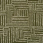 Schumacher 182580 Coco Hand Screen Print Palm Tree Green fabric swatch