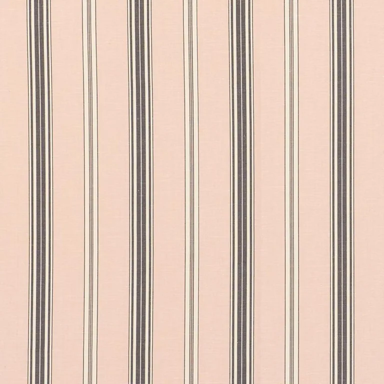 Schumacher 71293 Coco Stripe Blush fabric swatch