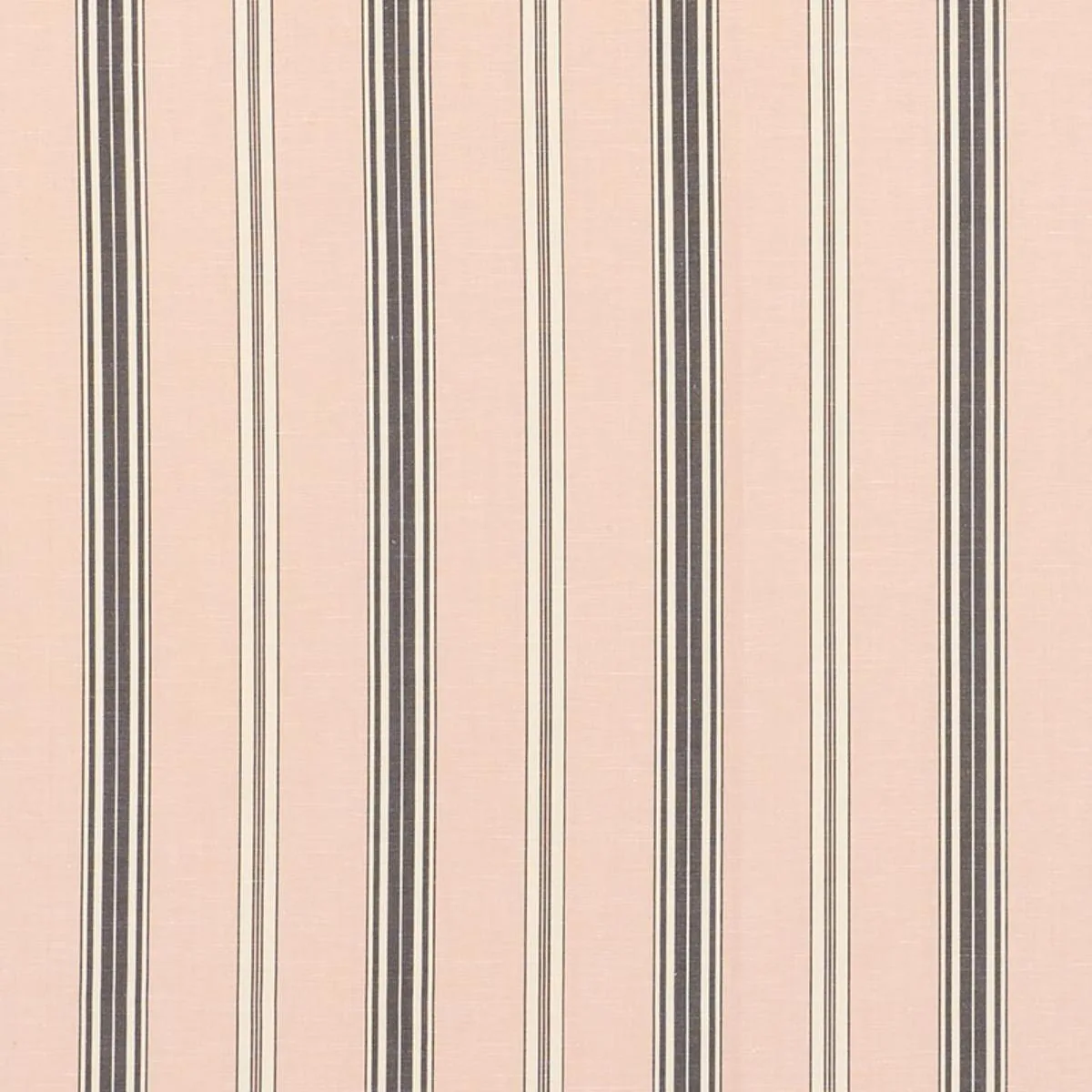Schumacher 71293 Coco Stripe Blush fabric swatch