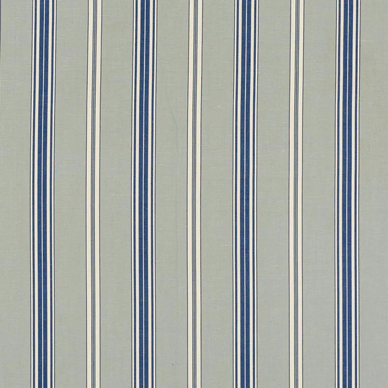 Schumacher 71291 Coco Stripe Mineral fabric swatch