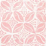 Schumacher 179200 Coffee Bean Pink fabric swatch
