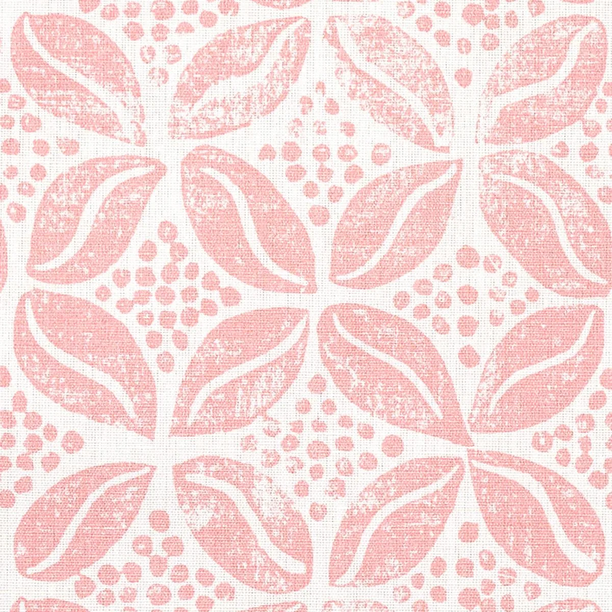 Schumacher 179200 Coffee Bean Pink fabric swatch