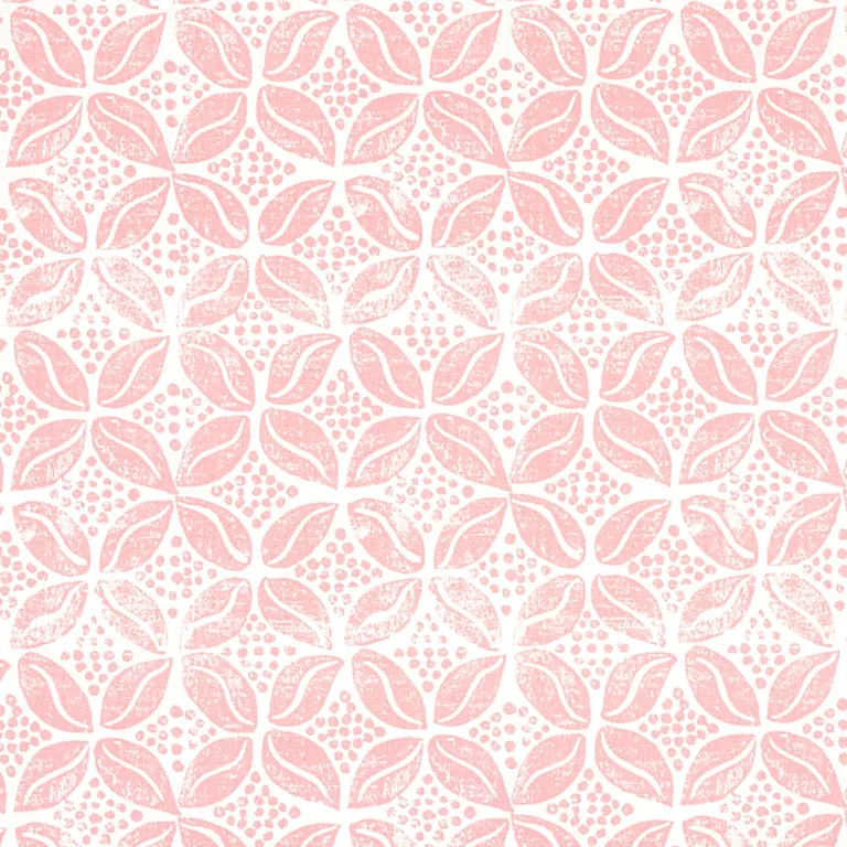 Schumacher 179200 Coffee Bean Pink fabric swatch