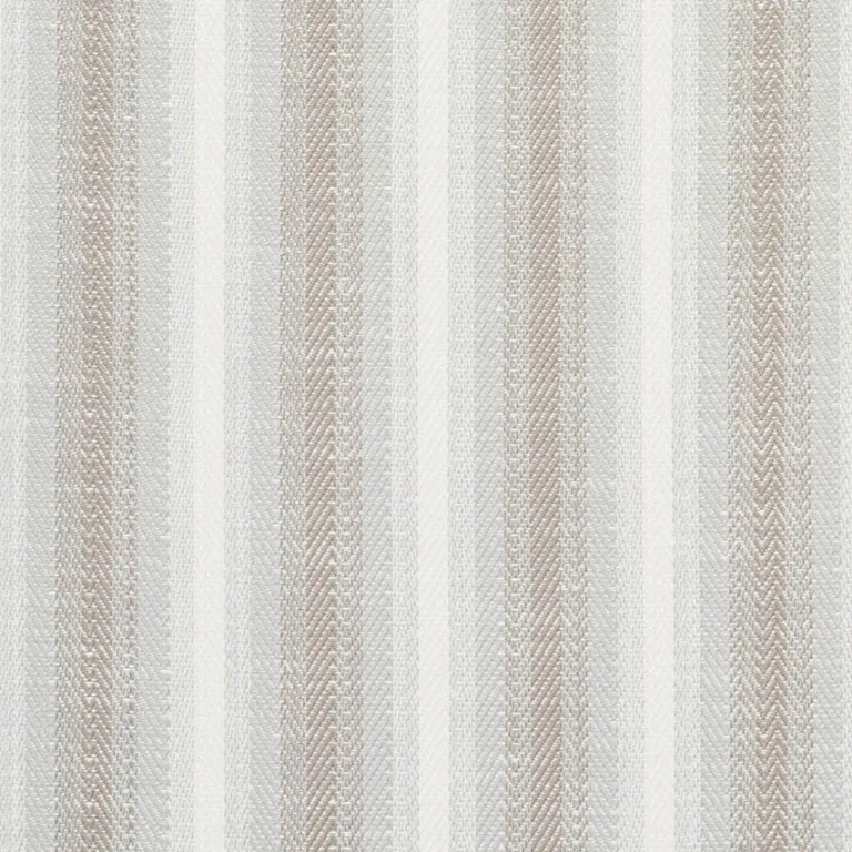 Schumacher 76661 Colada Stripe Indoor/Outdoor Mineral fabric swatch