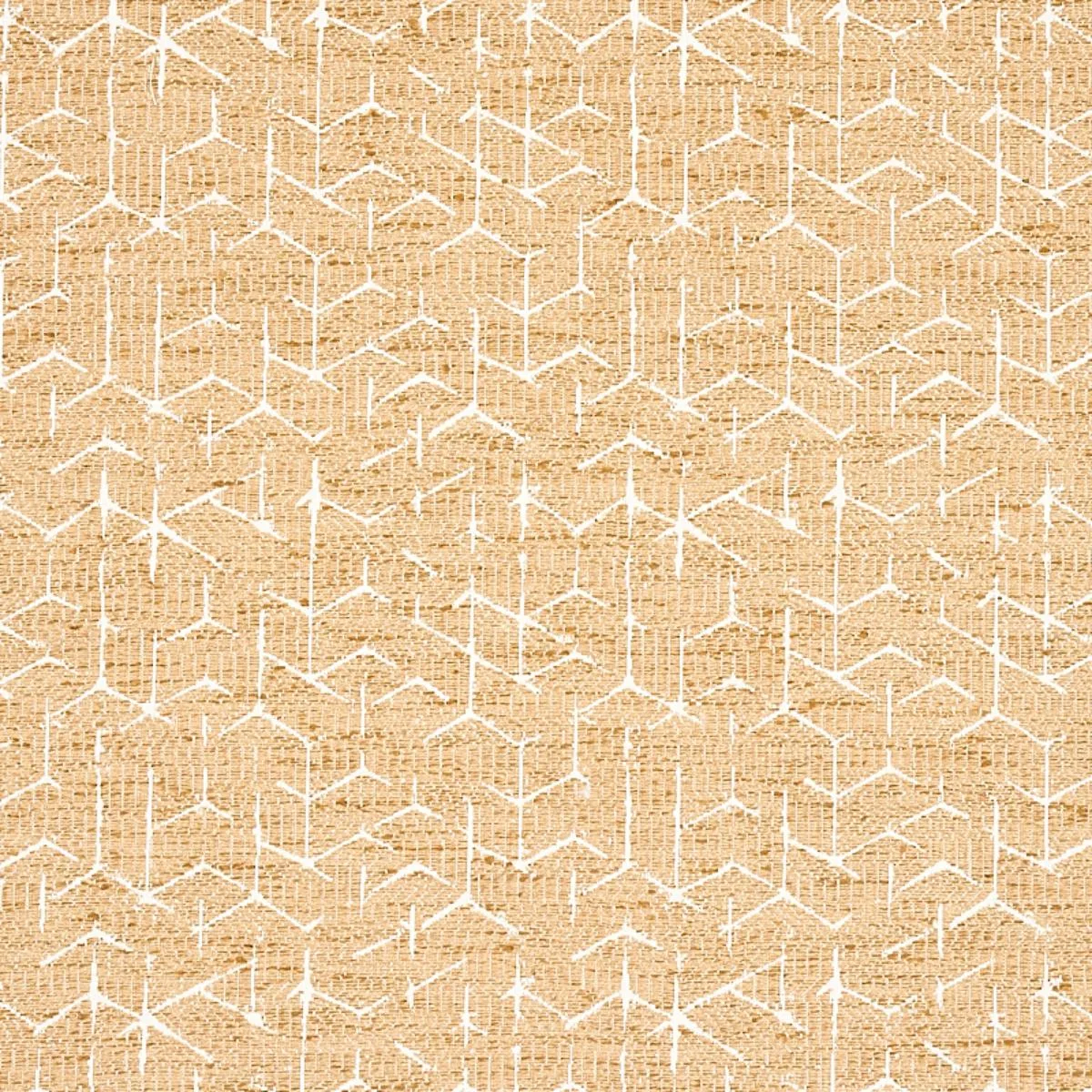 Schumacher 80122 Coleridge Jacquard Camel fabric swatch
