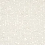 Schumacher 80121 Coleridge Jacquard Neutral fabric swatch