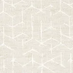Schumacher 80121 Coleridge Jacquard Neutral fabric swatch