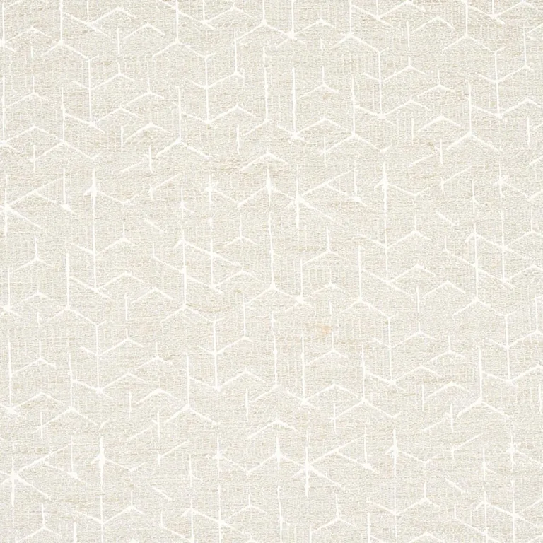 Schumacher 80121 Coleridge Jacquard Neutral fabric swatch