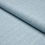 Schumacher 87151 Collins Chambray fabric swatch