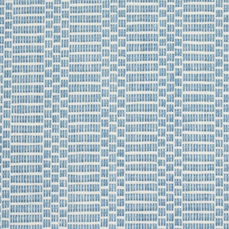 Schumacher 87151 Collins Chambray fabric swatch