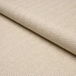 Schumacher 87152 Collins Neutral fabric swatch