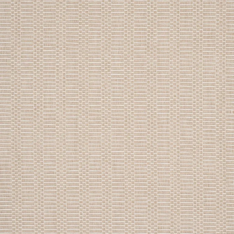Schumacher 87152 Collins Neutral fabric swatch