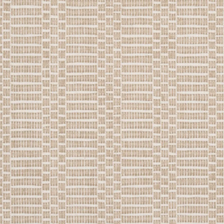 Schumacher 87152 Collins Neutral fabric swatch
