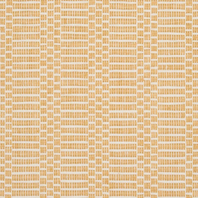 Schumacher 87153 Collins Yellow fabric swatch