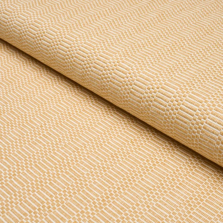 Schumacher 87153 Collins Yellow fabric swatch