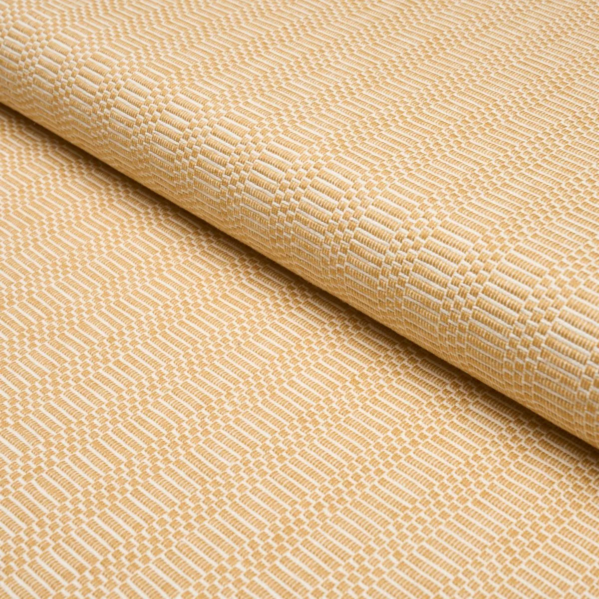 Schumacher 87153 Collins Yellow fabric swatch