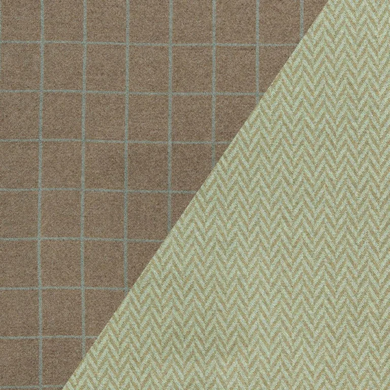 Schumacher 66650 Colorado Aqua / Celadon fabric swatch