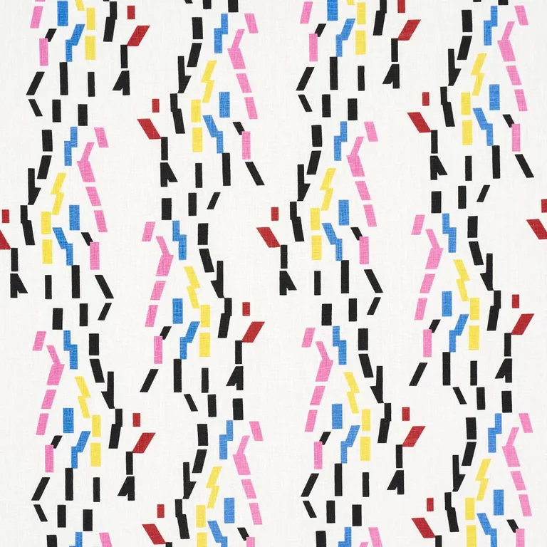 Schumacher 181970 Confetti Multi fabric swatch