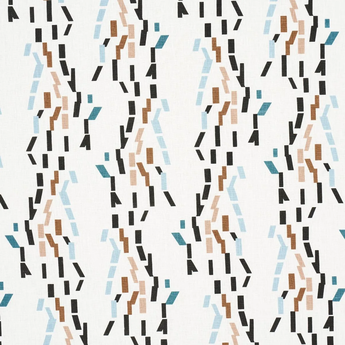 Schumacher 181971 Confetti Teal fabric swatch