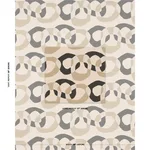 Schumacher 182281 Conrad Dune fabric swatch