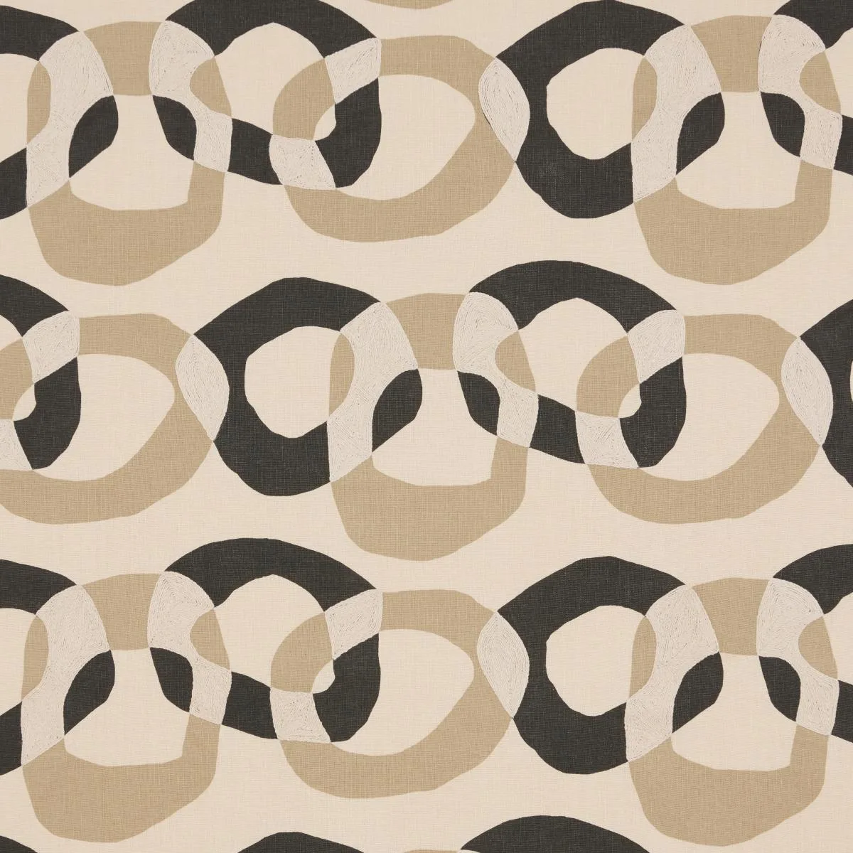Schumacher 182281 Conrad Dune fabric swatch